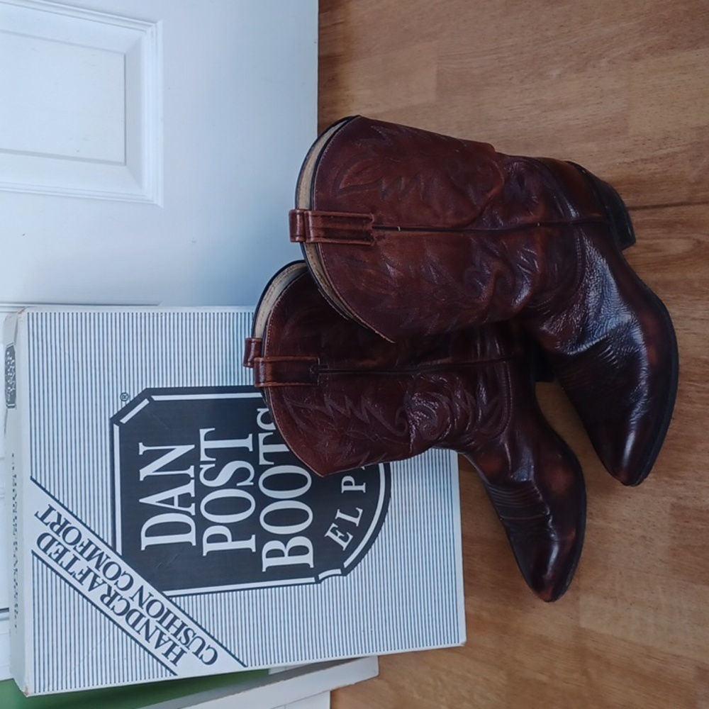 Dan Post boots men's size 9.5 EW made in EL Paso Texas